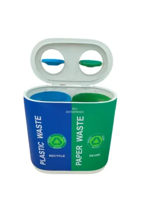 FRP DUSTBIN 2 IN 1-120 LTR.