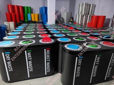 FRP  Trio dustbin