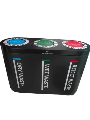 FRP  Trio dustbin
