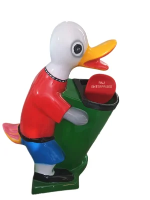 FRP DUCK DUSTBIN
