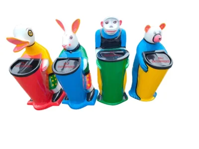 FRP CARTOON DUSTBIN