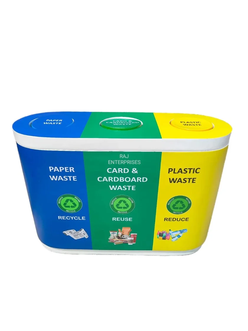 FIBER TRIO BIN 3 IN 1-180 LTR.