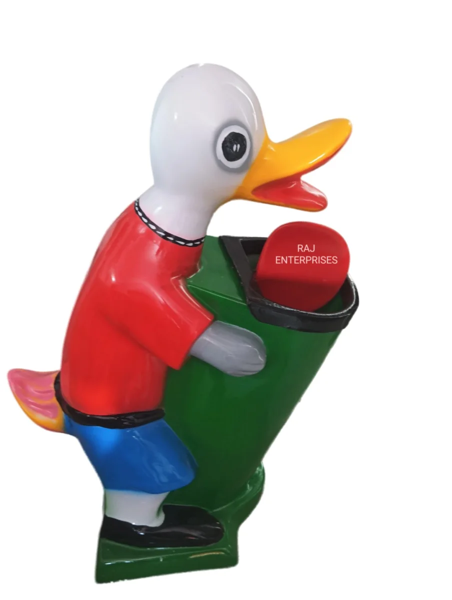 FRP DUCK DUSTBIN
