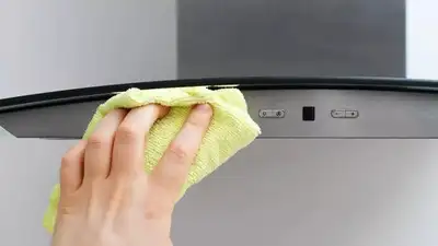 Learn how to clean kitchen chimney at home using simple household items like vinegar, baking soda, and dishwashing liquid. Step-by-step guide for 3D, Auto Clean, and 6-Way chimneys to keep your kitchen smoke-free and fresh.