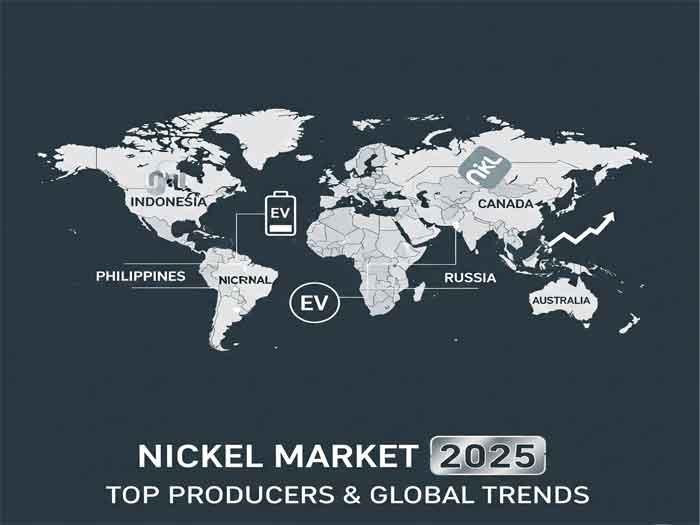 Nickel Market Outlook 2025 Top Producers, Strategic Importance, and Global Supply Chain Trends